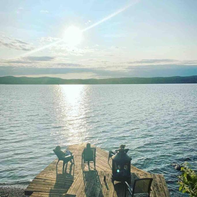Le Vacancier Sur Le Lac Saint Denis de Brompton Exterior photo